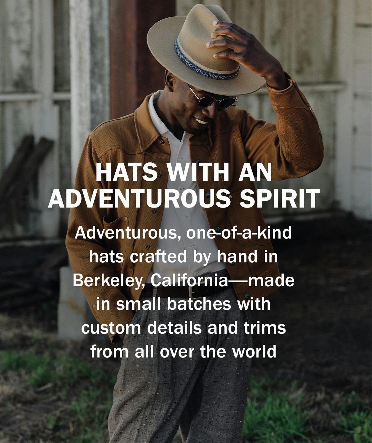 Hats with Adventurous Spirit