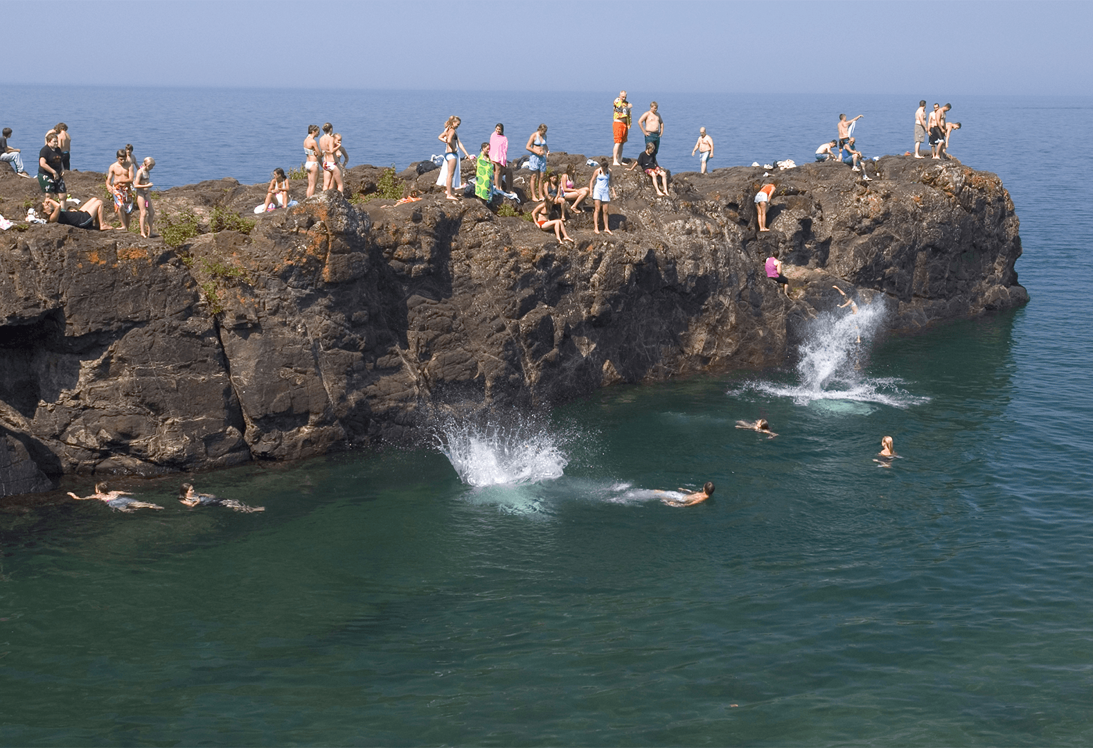 Rock Jumping Spot in Kamberg • Bathing Spot »