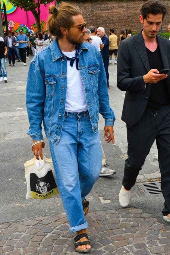 Long Haul Mens Denim Blue Jean Size 40x30 Authentic American Styled Cowboy  NWT