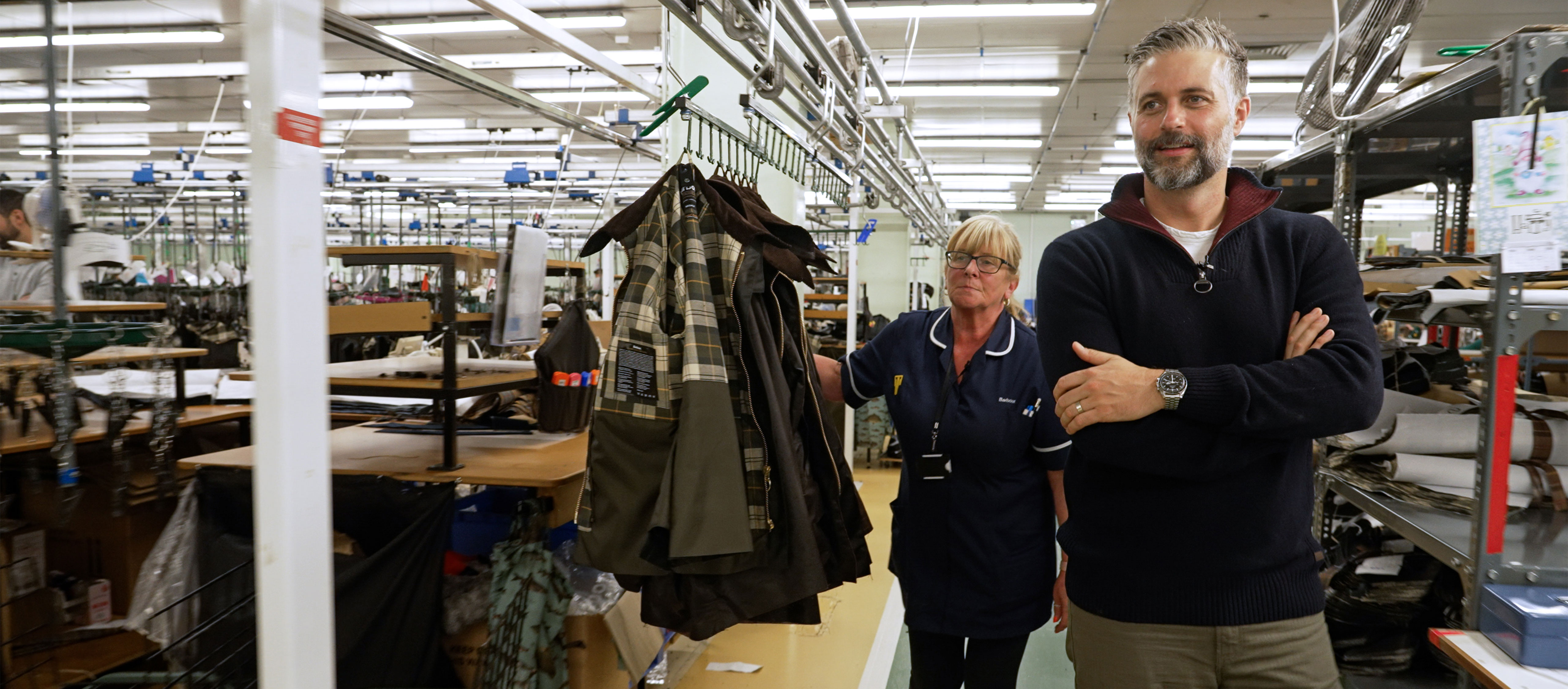 Inside the factory barbour online