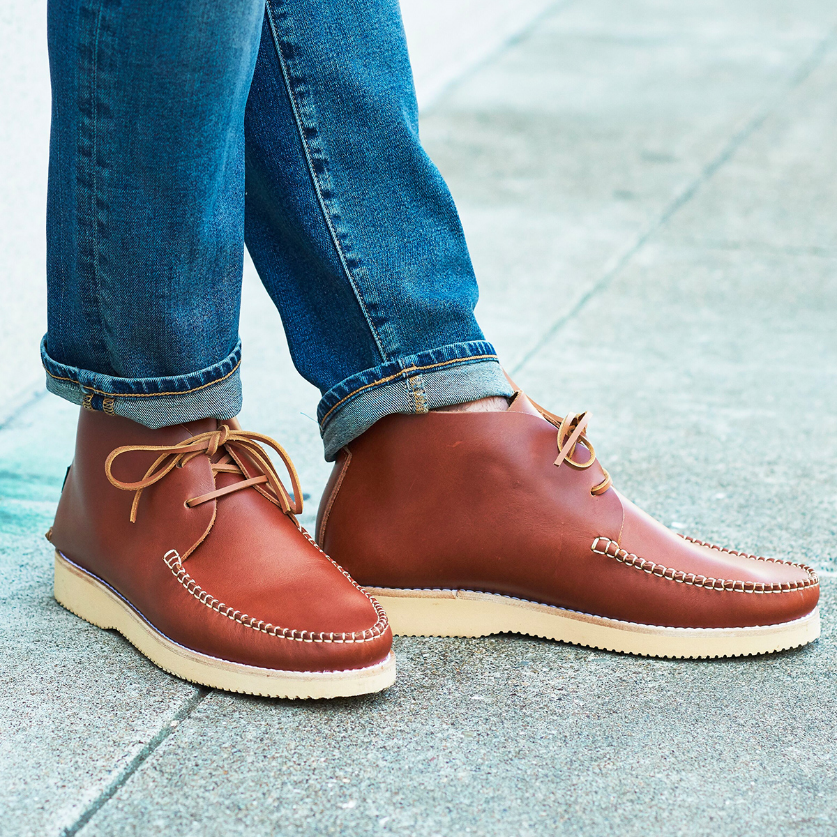 yogi footwear モカシン　25cm レザーモカシンシューズ Yogi England | THE M.B