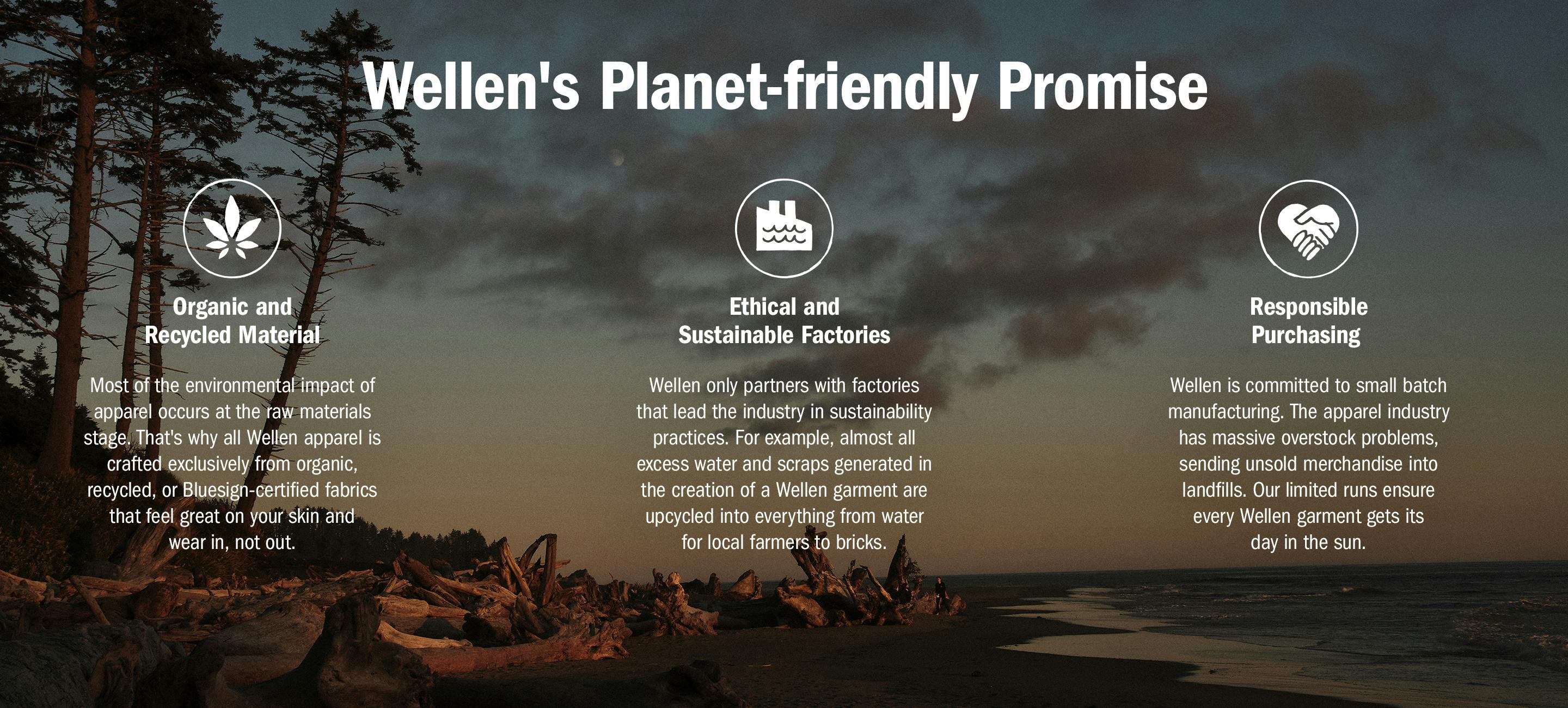 Wellen Planet-friendly Promise