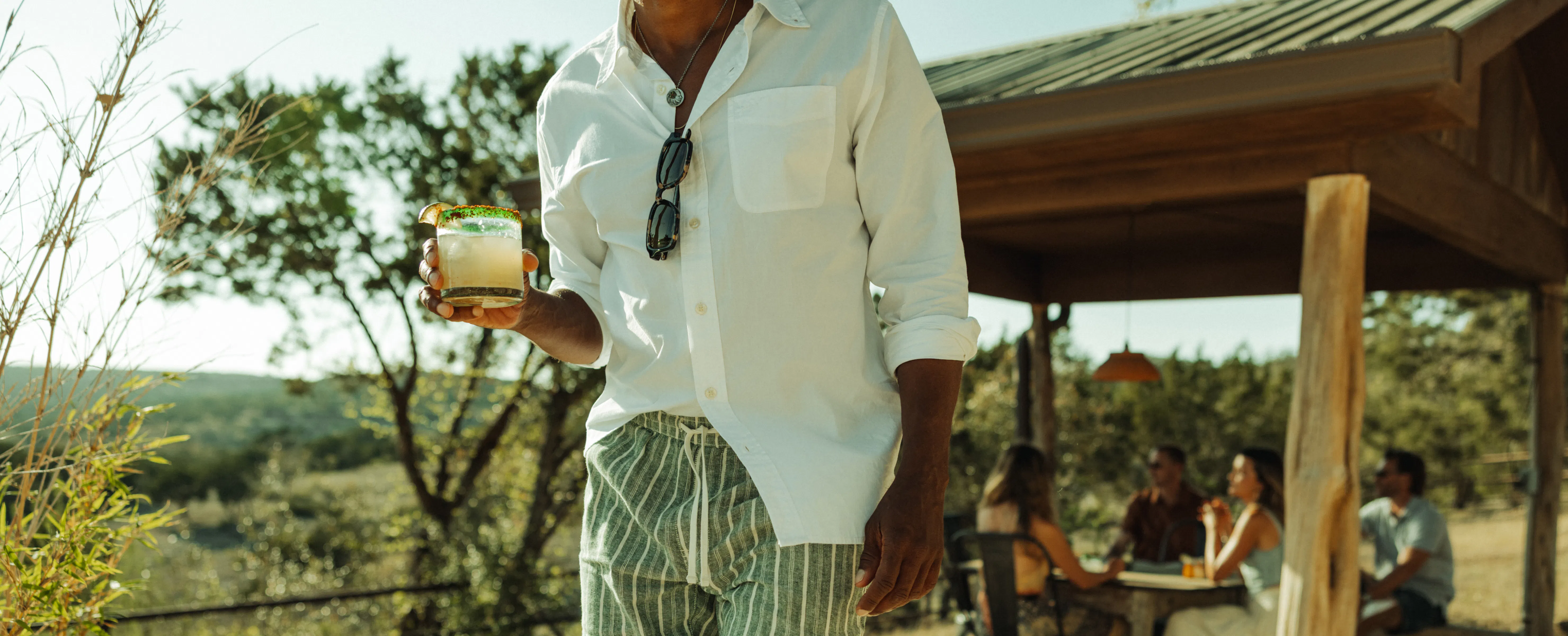 Miansai Saint Christopher Surf Necklace - Blue | Necklaces | Huckberry
