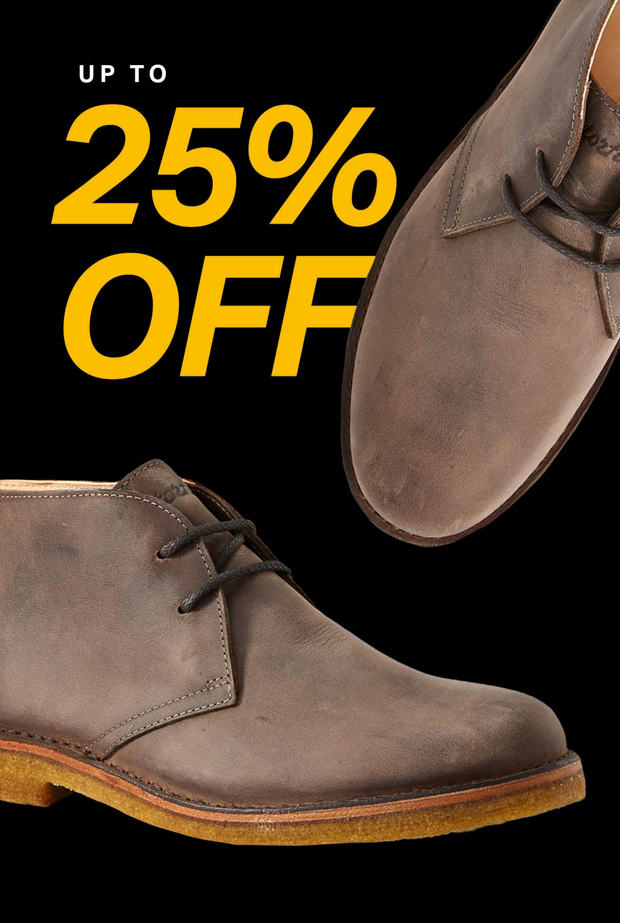 up to 25% OFF