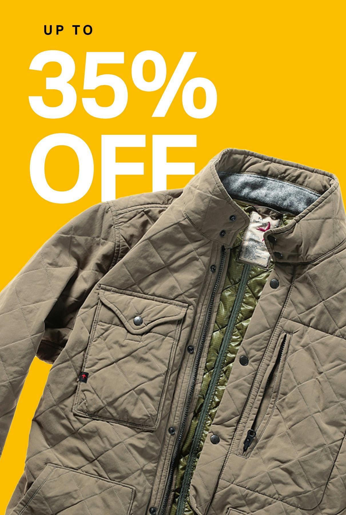 Up to 35% OFF