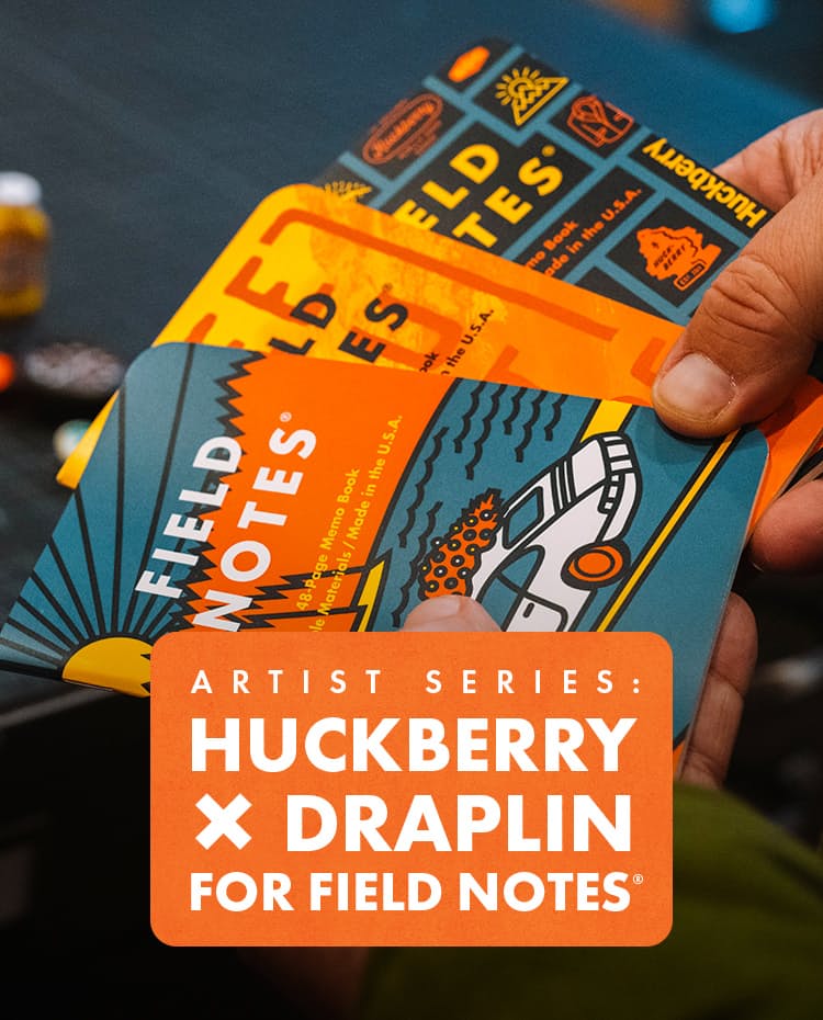 Artist Series: Huckberry X Draplin For Field Notes