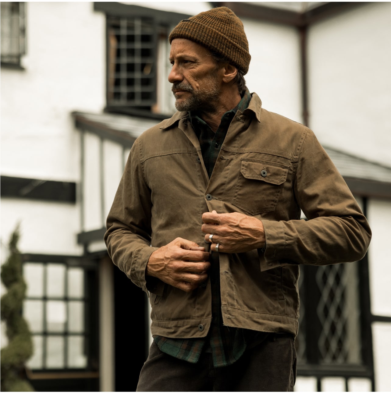 The Flannel-Lined Waxed Trucker - Our Best-Selling Jacket of All Time |  Huckberry