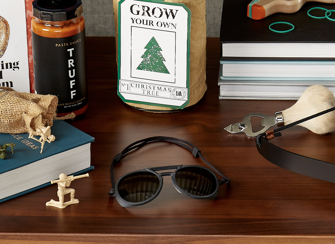 An aerial view of a field. A road runs through the upper right corner.