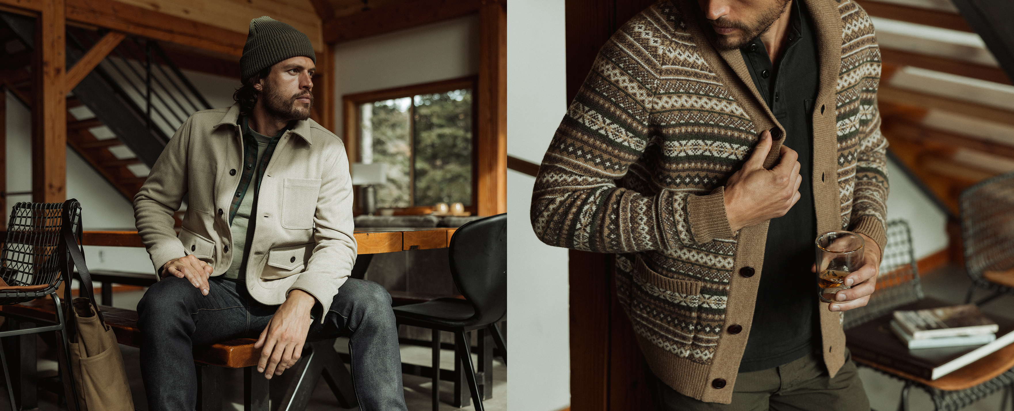 Best sweaters for men at Huckberry. 