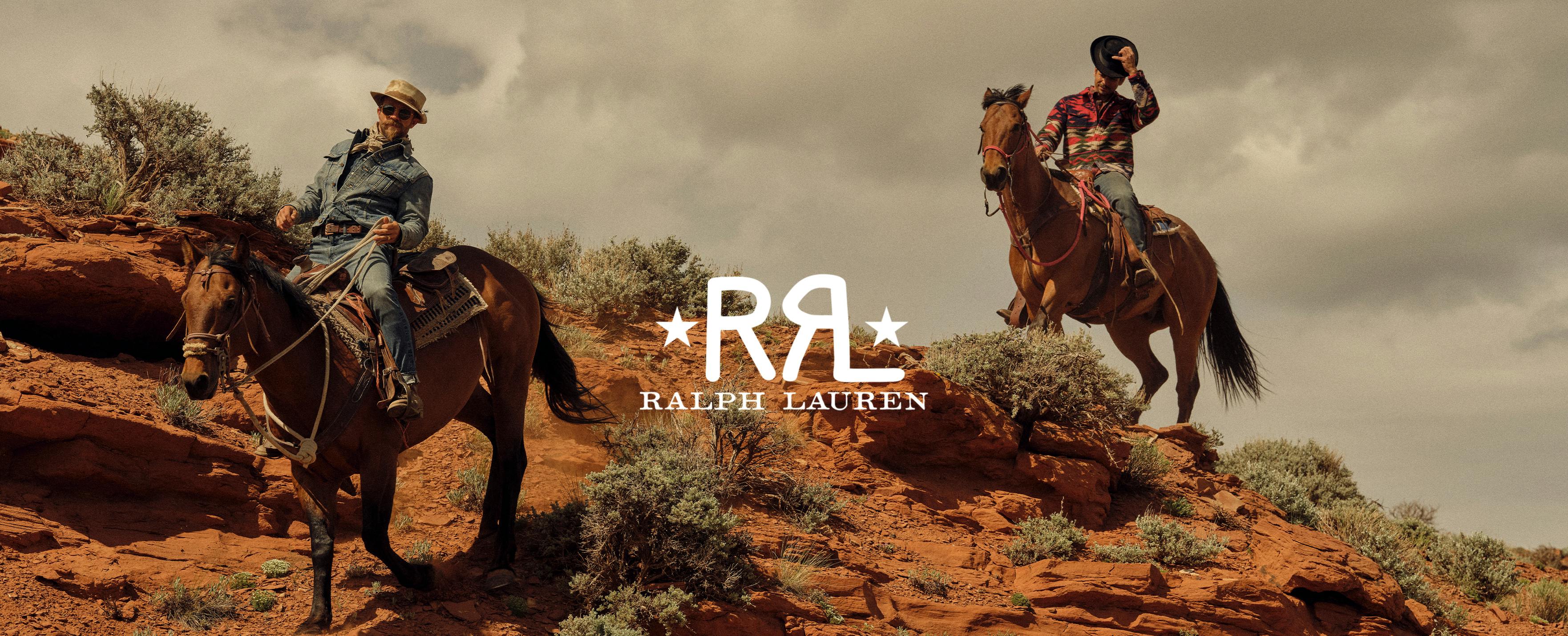RRL lockup over men on horses