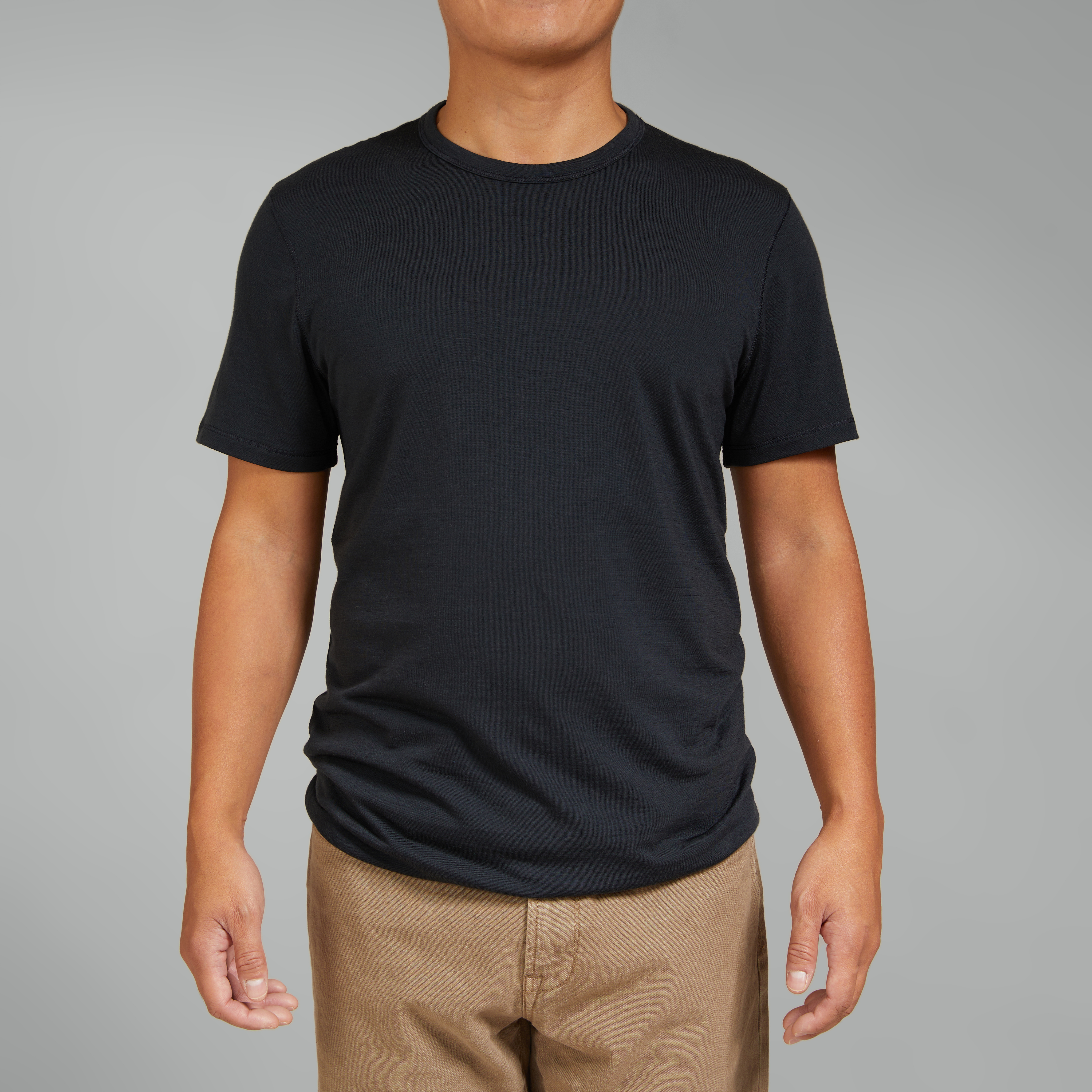 Proof 72-Hour Merino T-Shirt - Slim Fit (Original) - Stone Black, T-Shirts