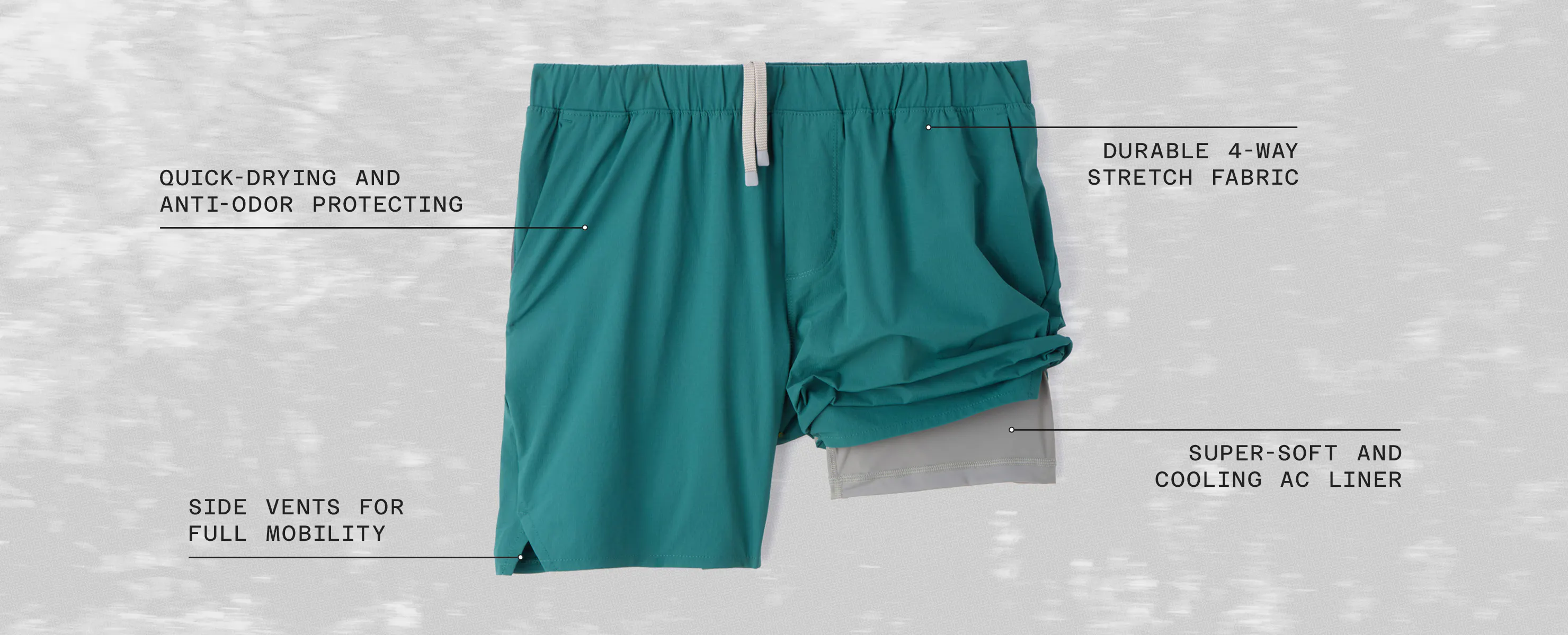 Proof Sevens Sport Short Lined - 5