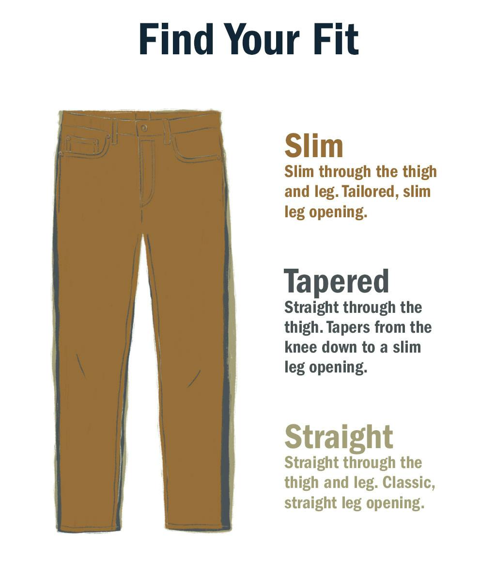 365 Pants Fit Guide
