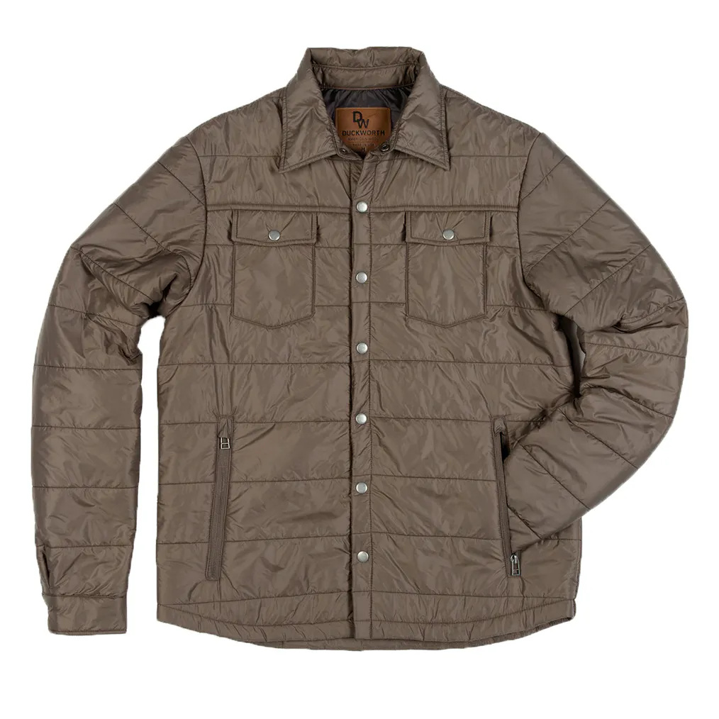 Duckworth Woolcloud Snap Shirt - Olive | undefined | Huckberry