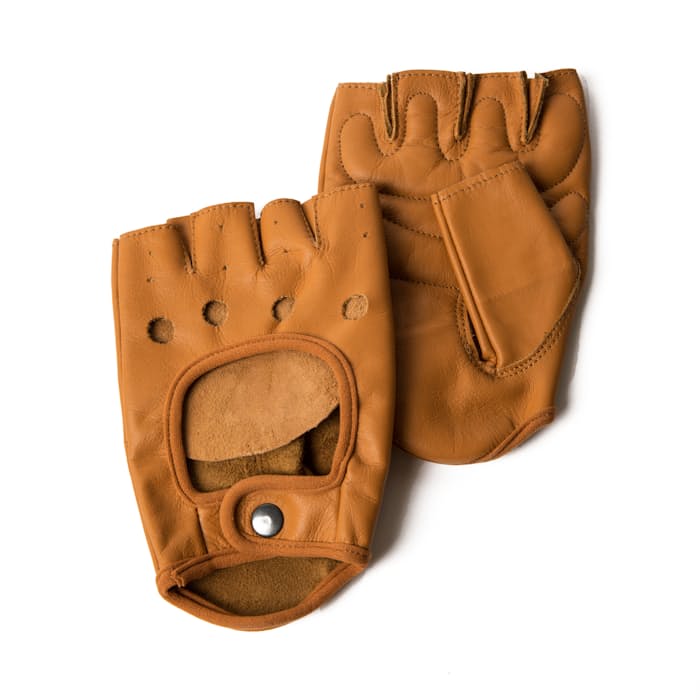 Bullitt Fingerless - Leather Gloves