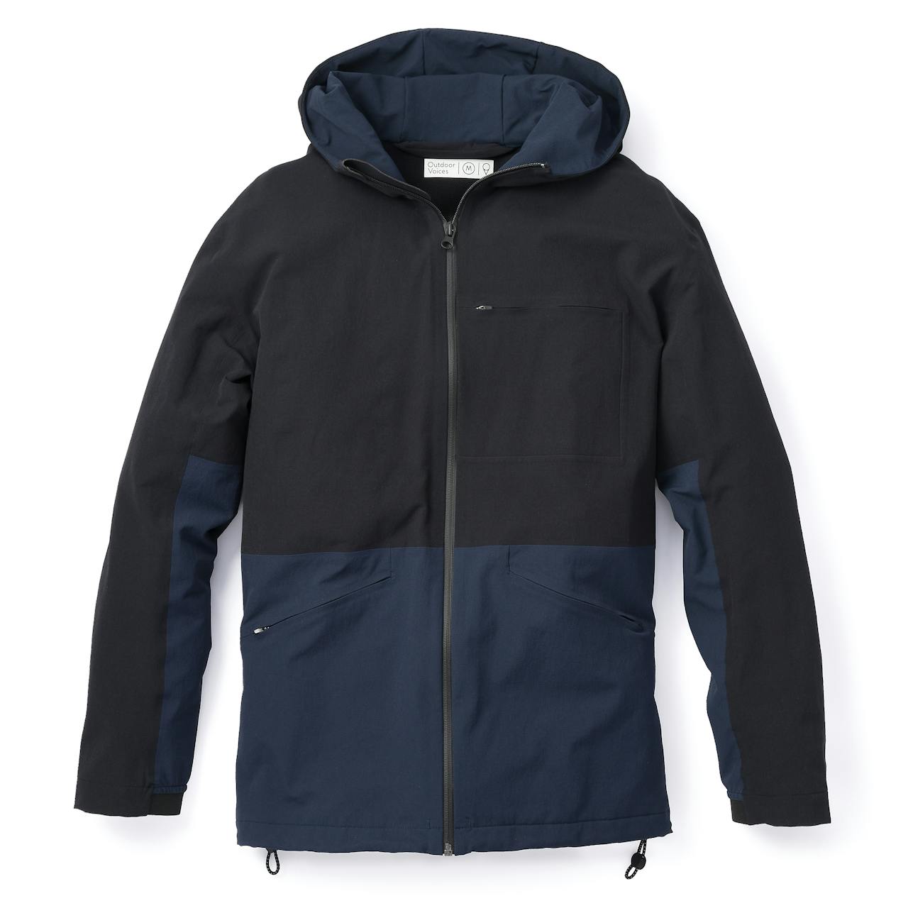 Outdoor Voices Stretch Crepe Rain Jacket