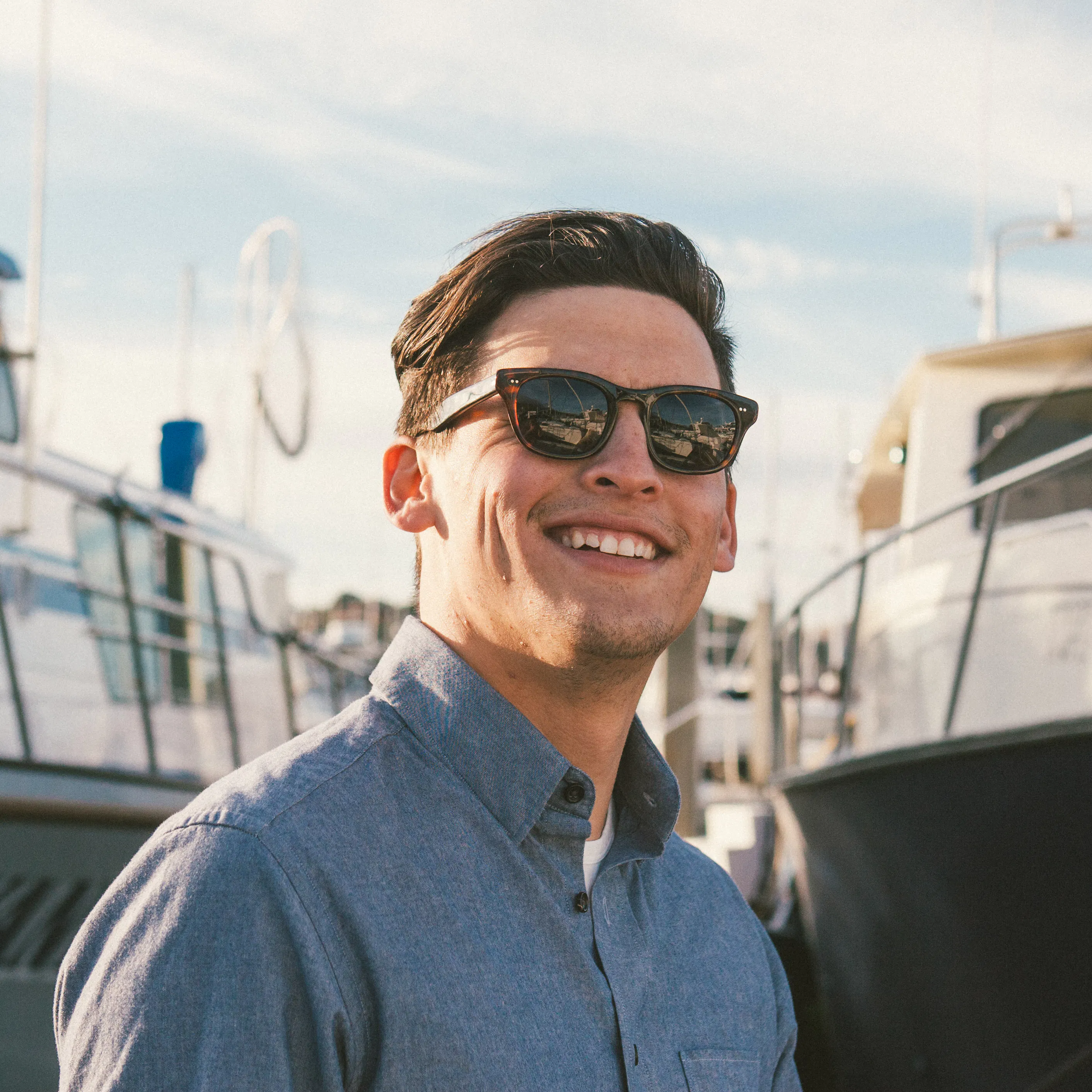 Shuron Sidewinder - Black Grey | undefined | Huckberry