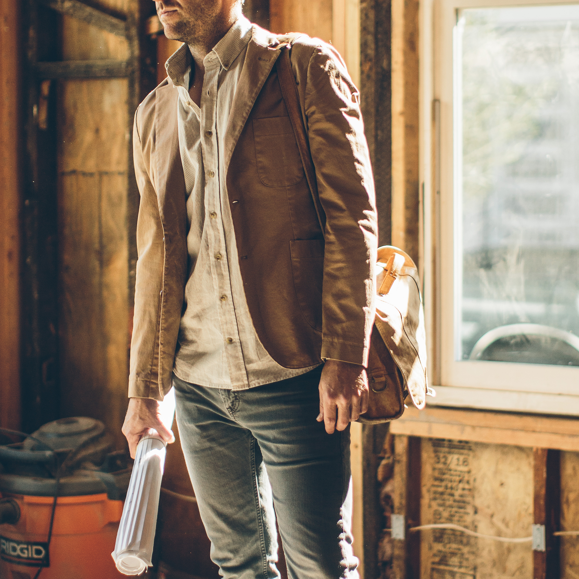 Taylor Stitch The Telegraph Jacket - Sea Washed Khaki