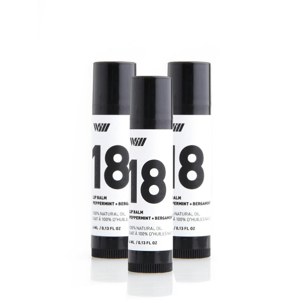 Way of WILL 18 Hydrating Lip Balm (3 Pack)