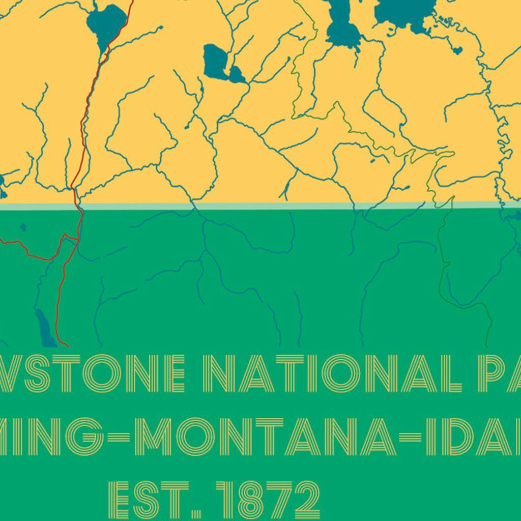 Muir Way Yellowstone Print