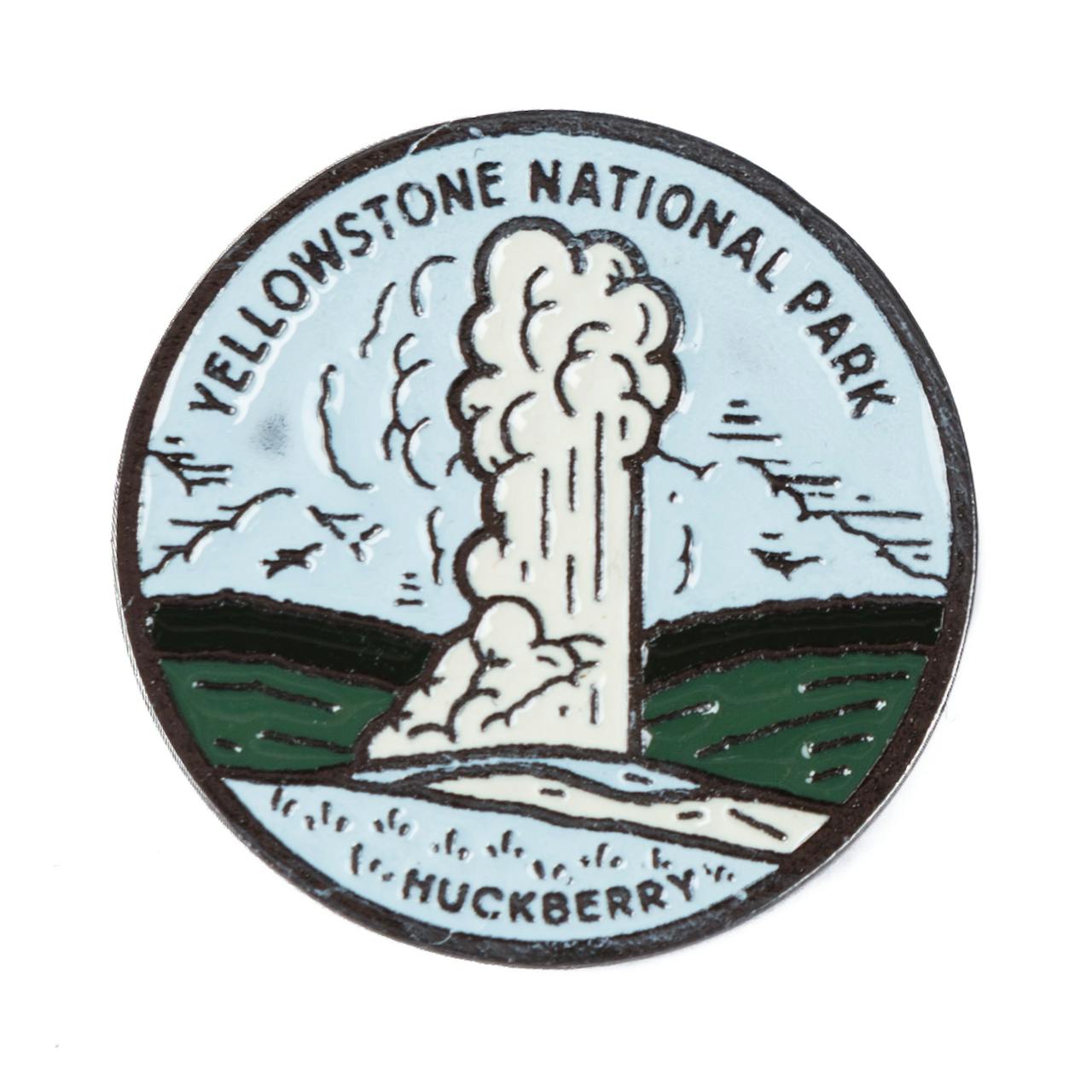 Huckberry Yellowstone National Park Pin