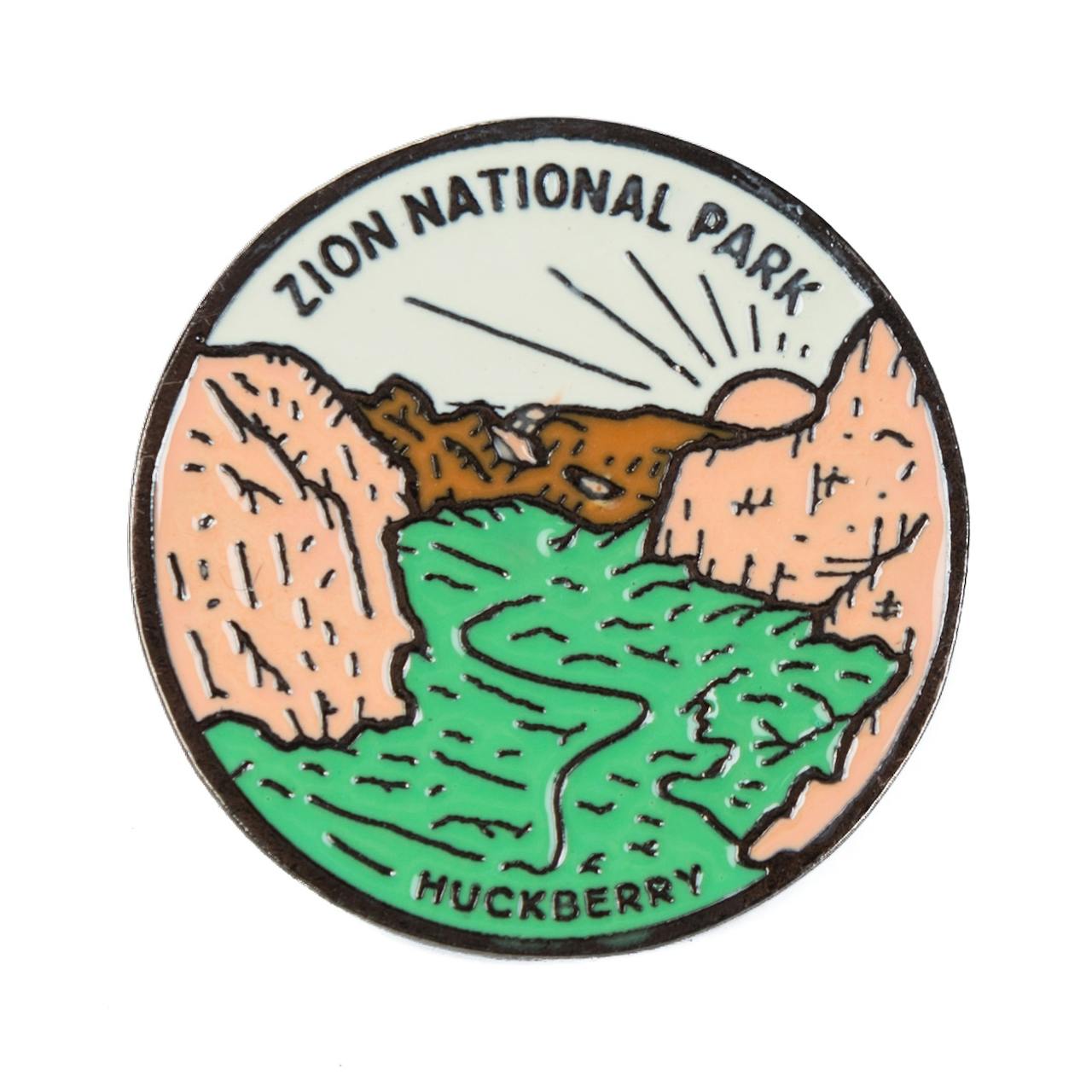 Huckberry Zion National Park Pin