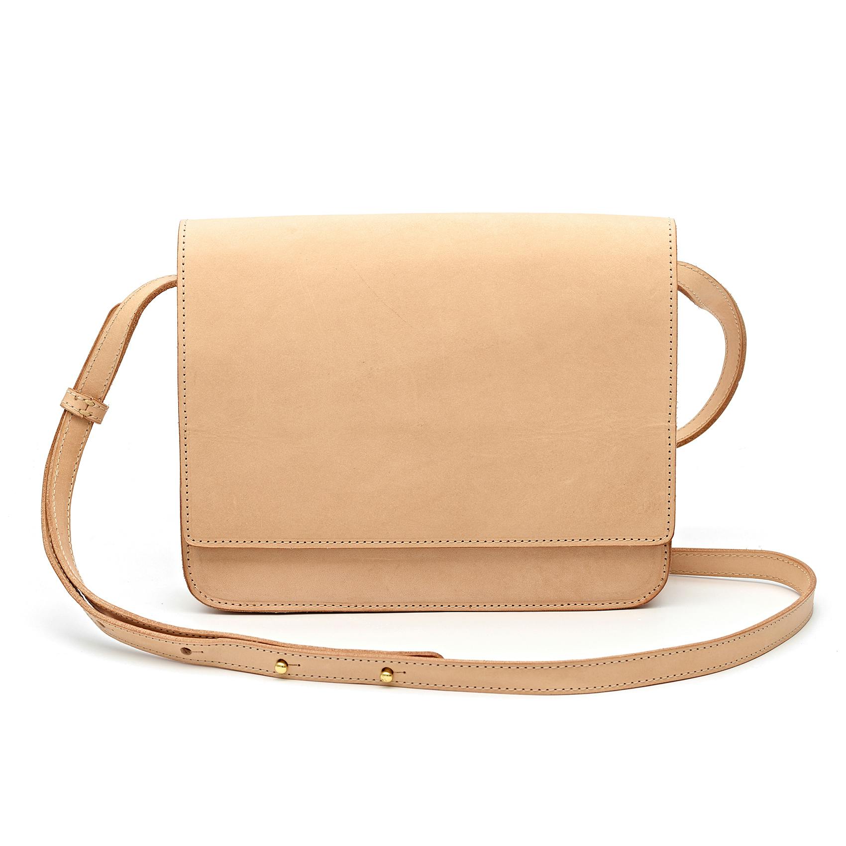 Nisolo Clara Crossbody Purse Natural Vachetta undefined