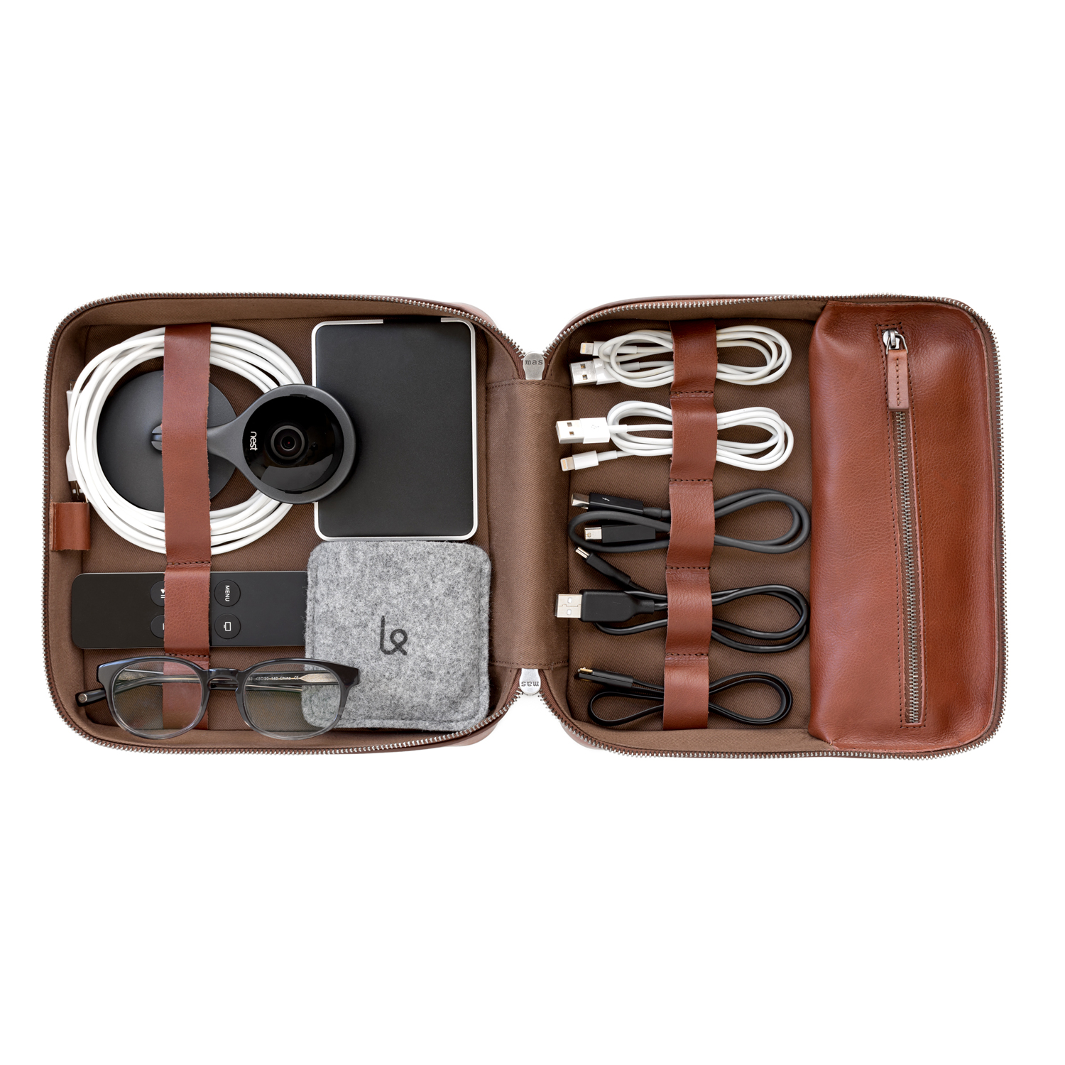 This Is Ground Tech Dopp Kit 2 - Grande - Cognac | undefined