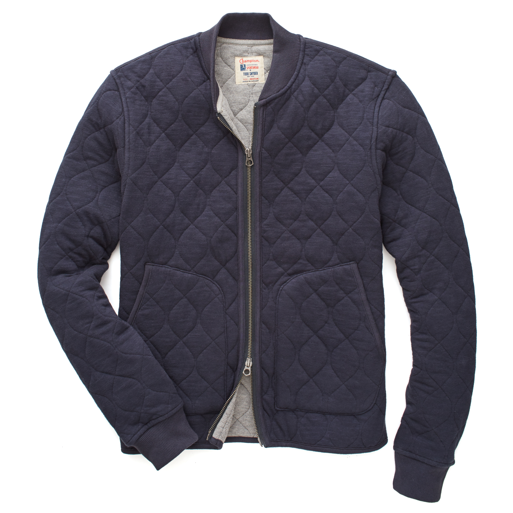 todd snyder champion quilted bomber