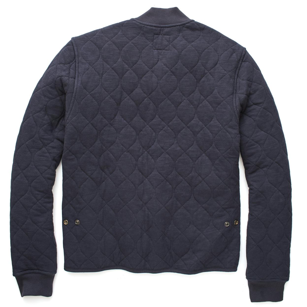 Todd Snyder x Champion Quilted Bomber - Navy | Trucker Jackets | Huckberry