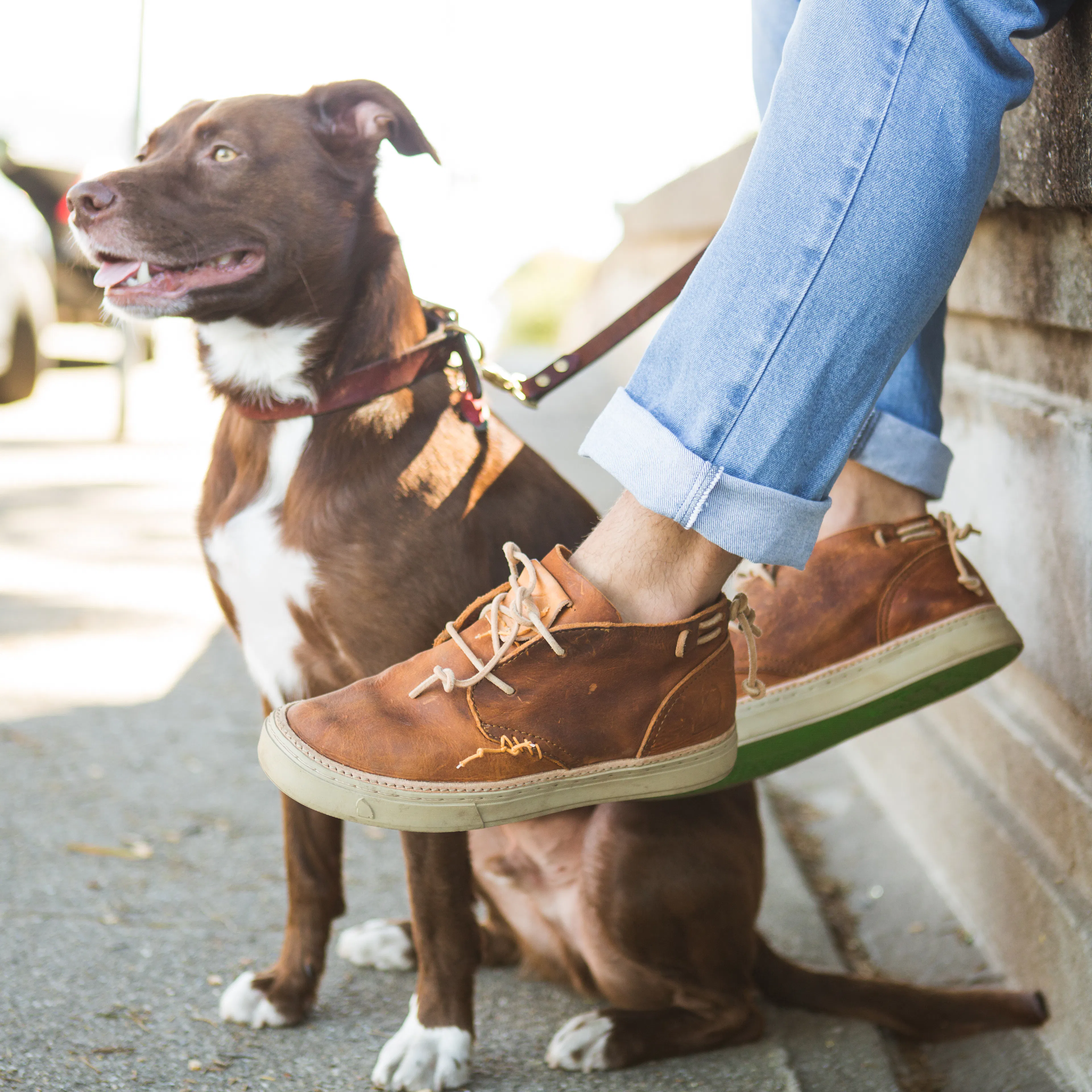 Satorisan Antai Chukka - Caramel | Boots | Huckberry display picture 1