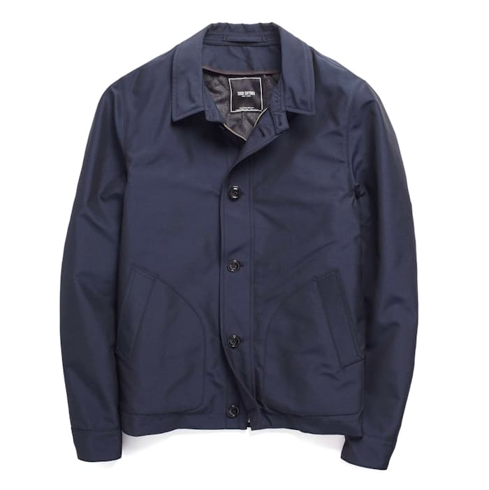 Todd Snyder Nylon Deck Jacket Midnight Huckberry