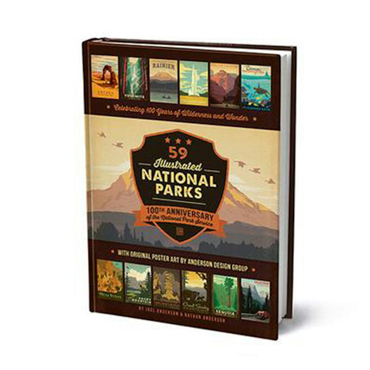 Anderson Design Group The Illustrated National Parks Book null Art