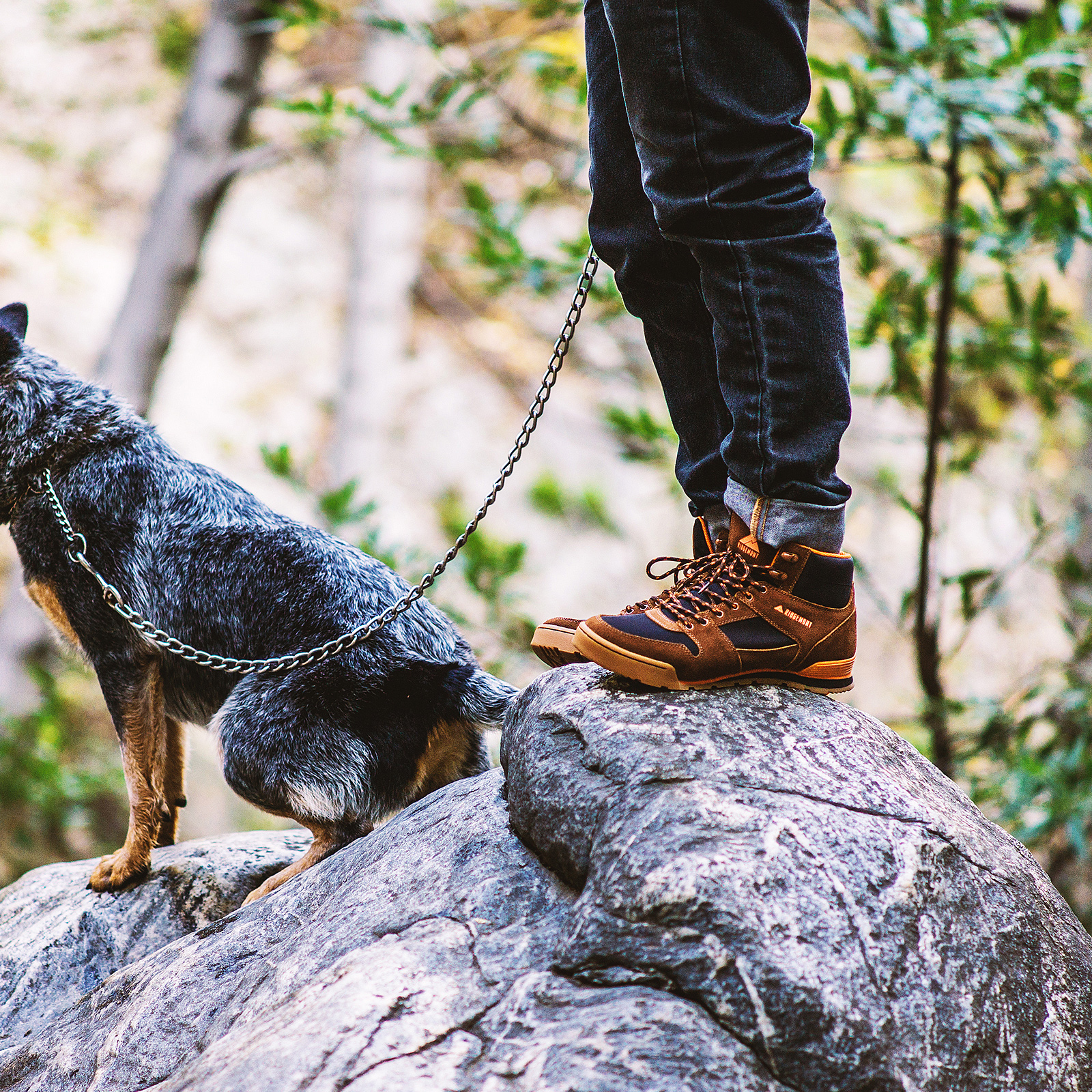 Ridgemont Outfitters Monty Hi - Brown/Burnt Orange | undefined
