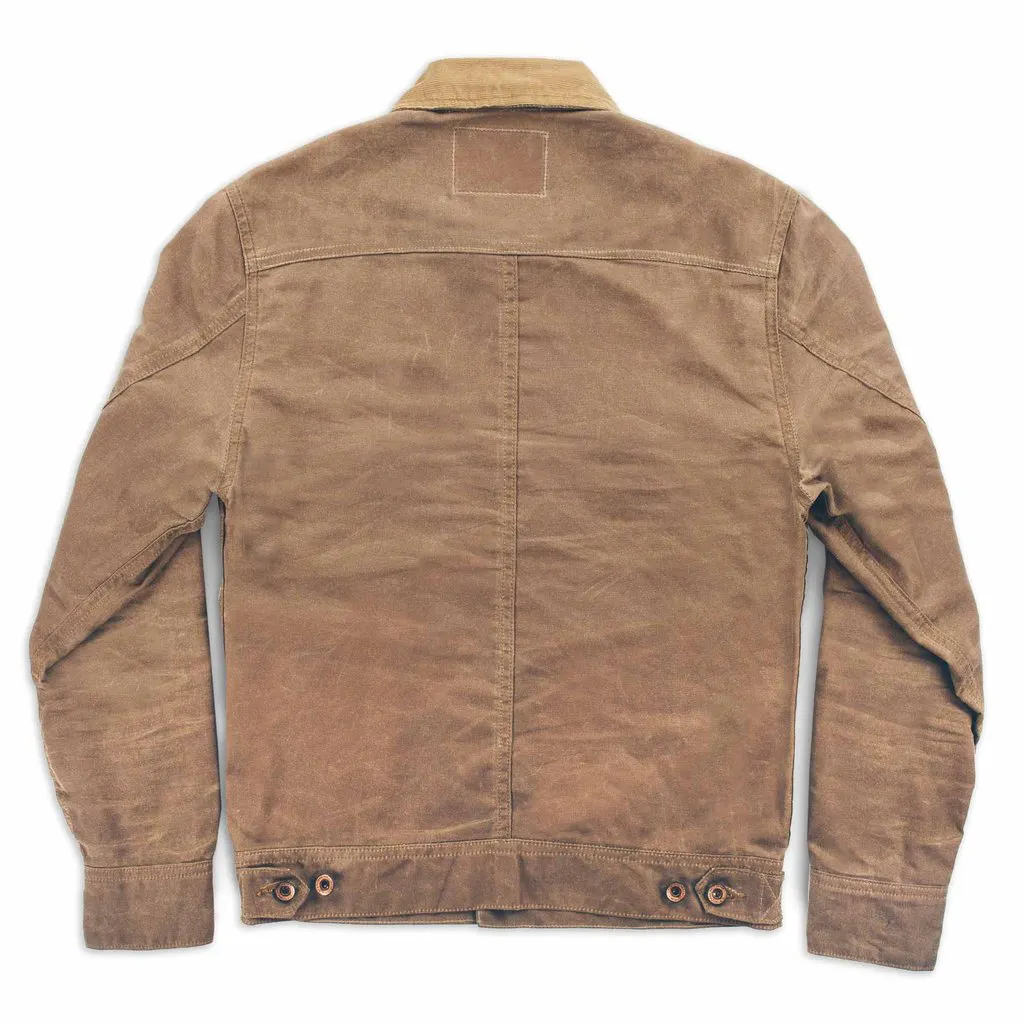 Taylor Stitch The Long Haul Jacket - Waxed Canvas - Field Tan