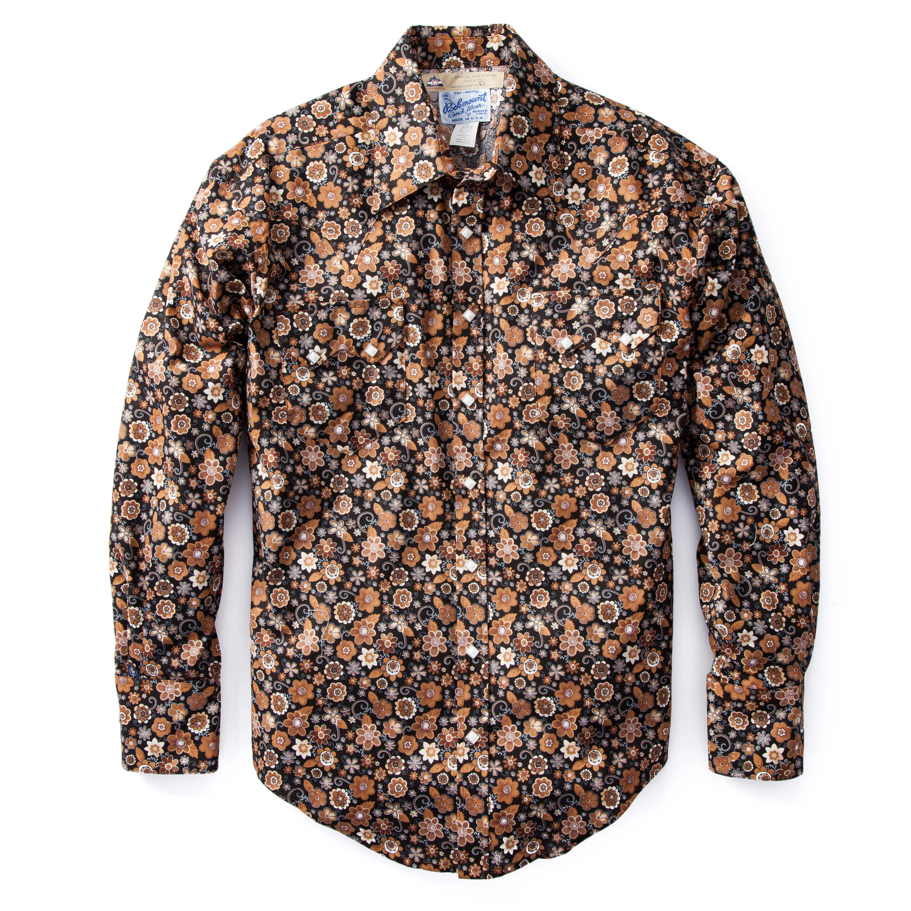 dress shirts denver Rockmount Ranch Wear John Denver Shirt - Floral | undefined
