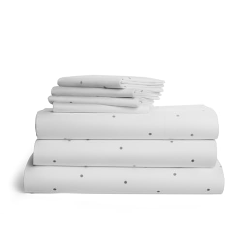 Brooklinen Luxe Bundle Smoke Dot Queen Huckberry Brooklinen