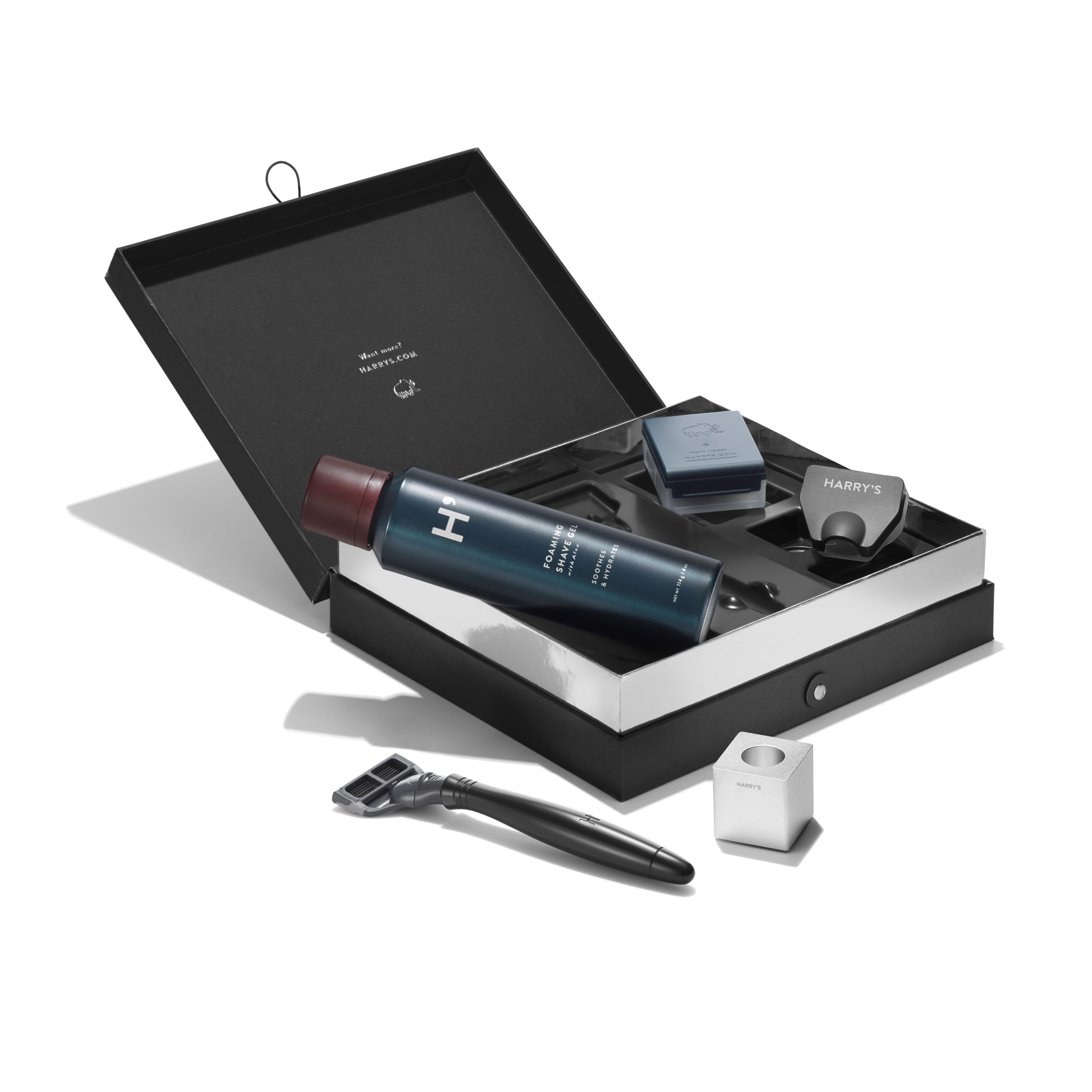 Harry's Winston Chrome Set - Black Exclusive - Black | undefined