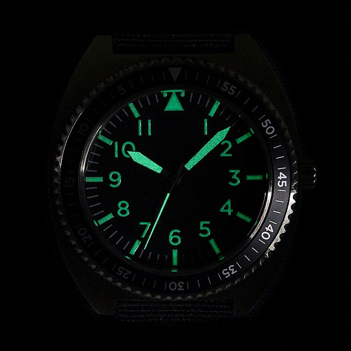 Standard Issue Instruments Pilot Mission Timer + Silicone Strap