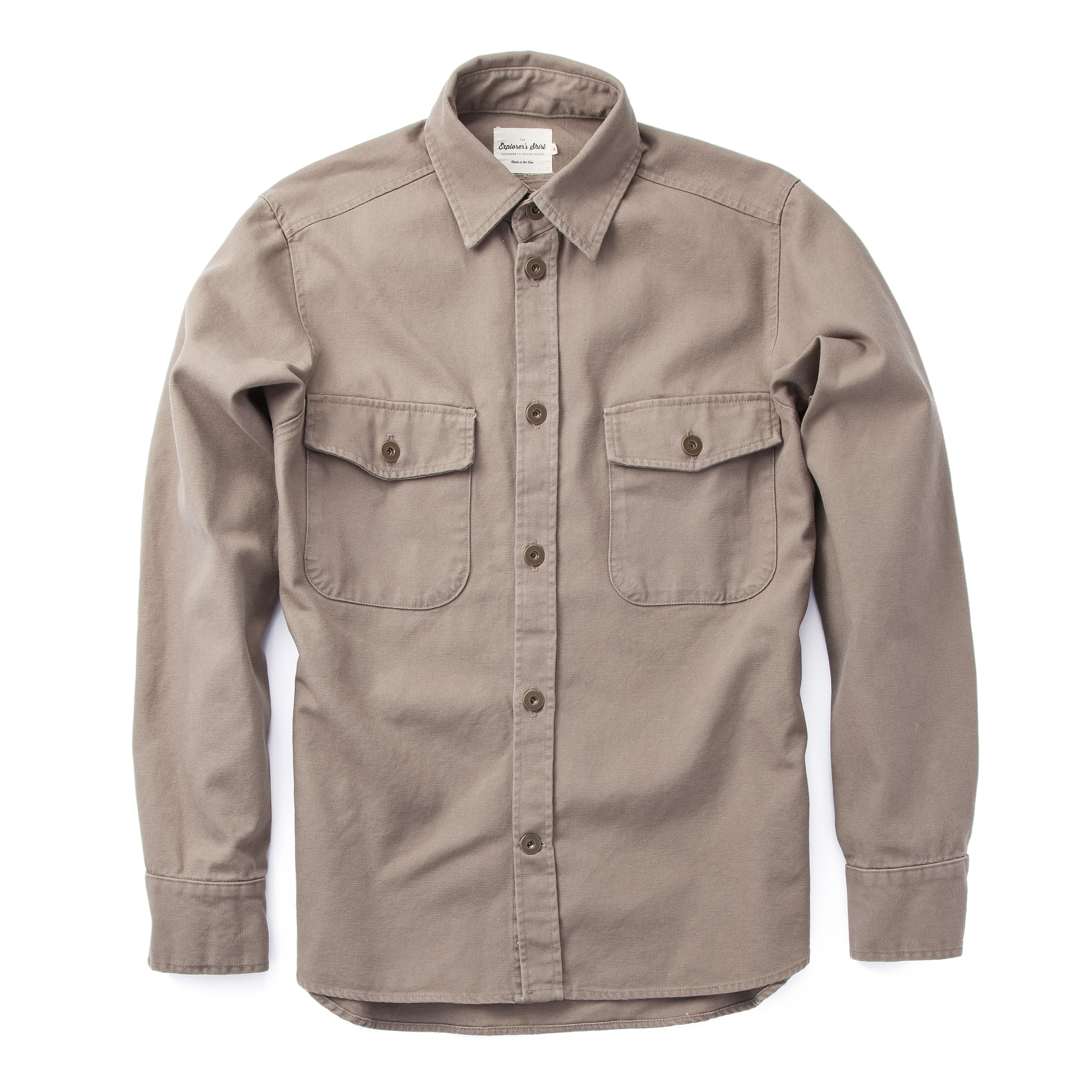 Huckberry Explorer's Shirt - Grey | undefined | Huckberry