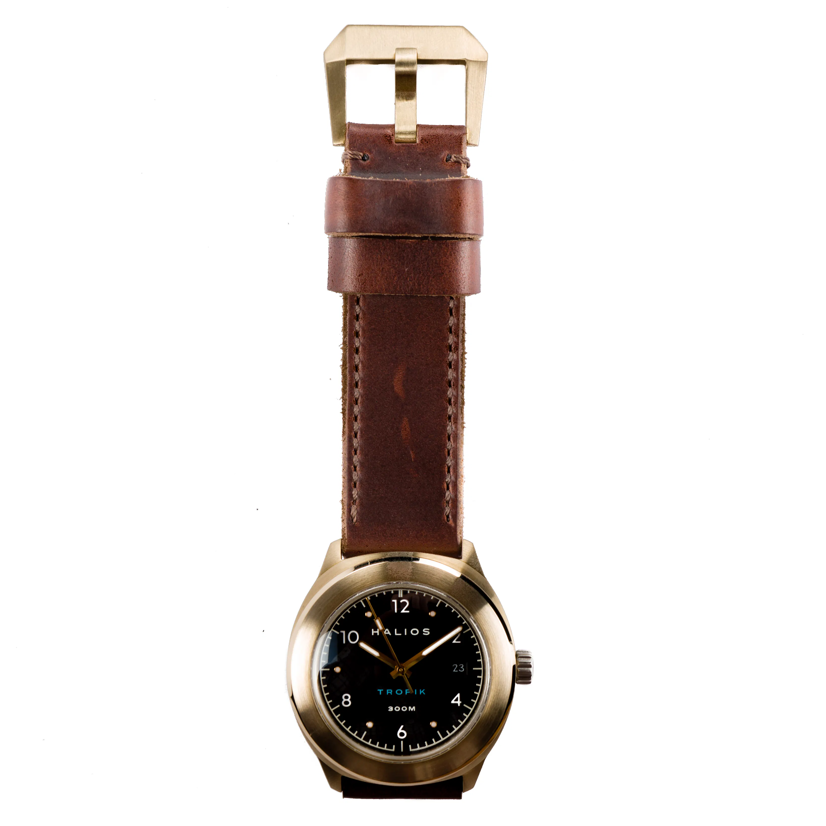 Halios Tropik Bronze - Arabic Dial - Black Arabic Dial | undefined