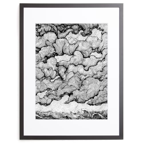 Hvglyovmrk huckberry prints 30 x 40 the storm 0 original Hvglyovmrk huckberry prints 30 x 40 the storm 0 original