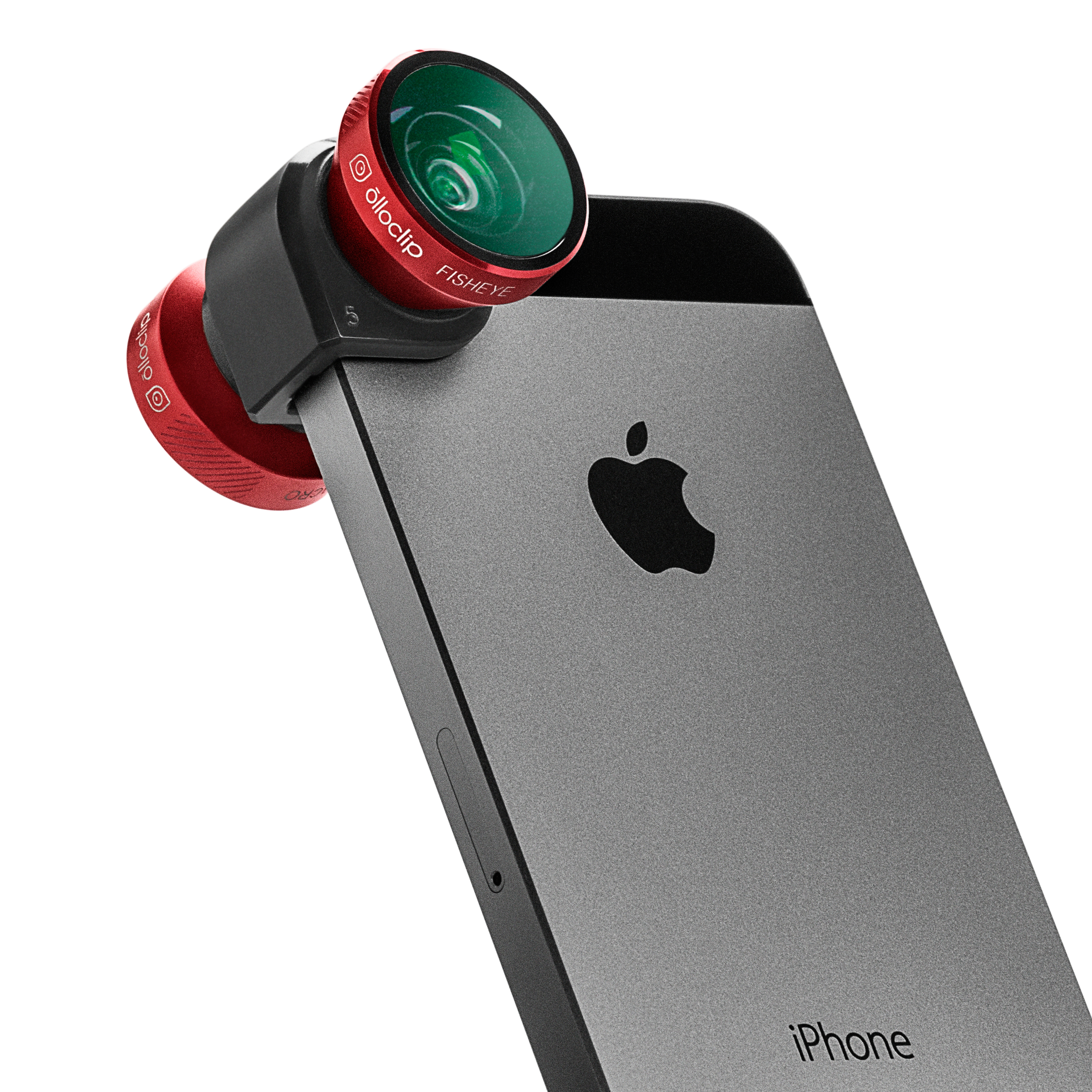 olloclip iPhone 5/5s 4-IN-1 Lens - Red/Black | undefined