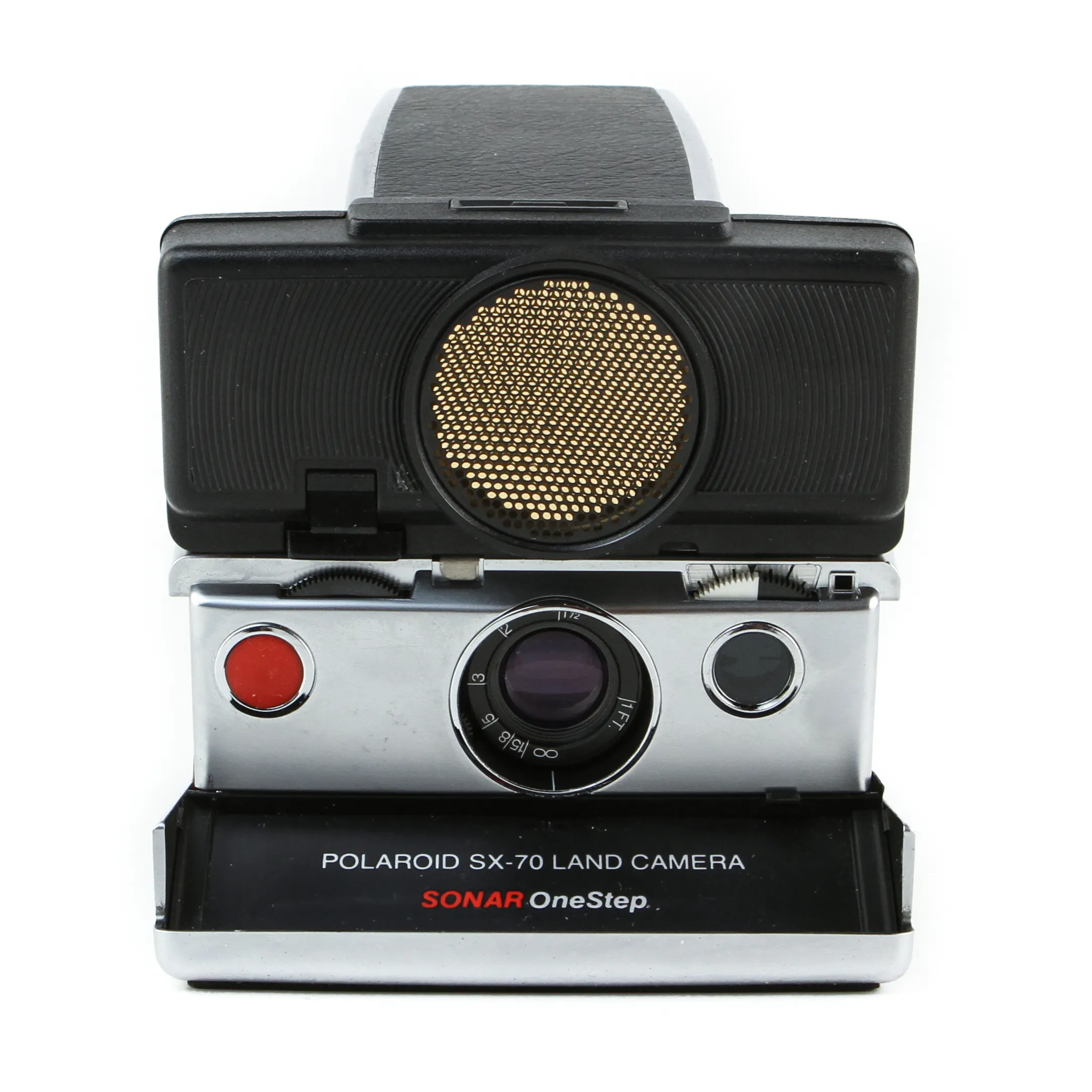 Impossible Project SX-70 Camera + 2 Pack Film - Silver/Black