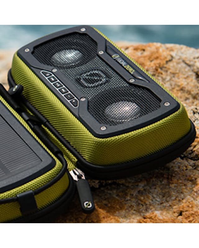 Goal Zero Rock Out Solar Rechargeable speaker Green