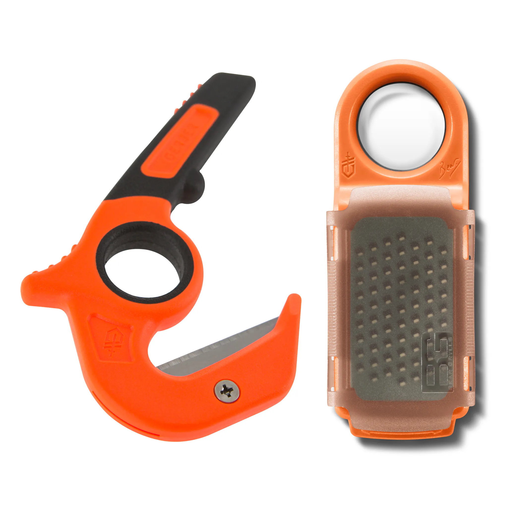 Gerber Gear Vital Zip + Tinderbox - Black/ Orange | undefined