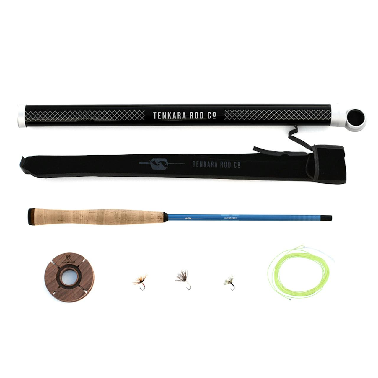 Tenkara Rod Co Cascade Package- 8FT/ 5:5 Action - Blue, undefined