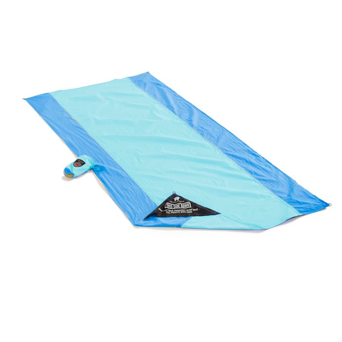Grand Trunk Single Parasheet Beach Blanket Turqoise/ Sky Blue Camp Sleeping Huckberry