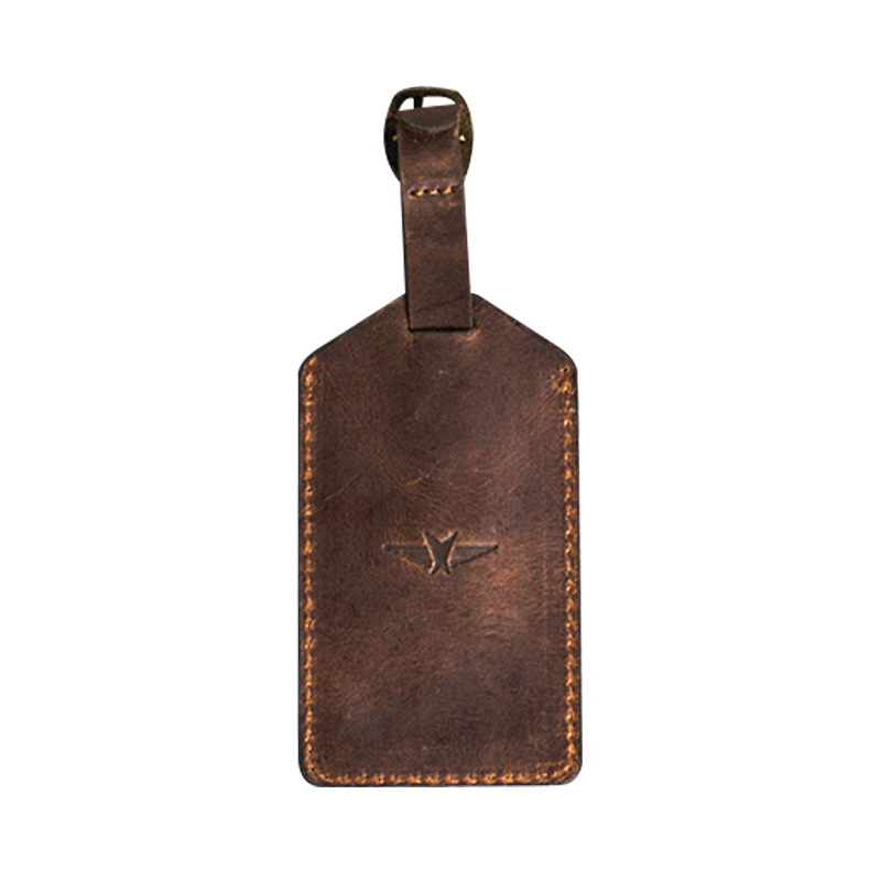Satchel & Page Luggage Tag - Brown | undefined | Huckberry