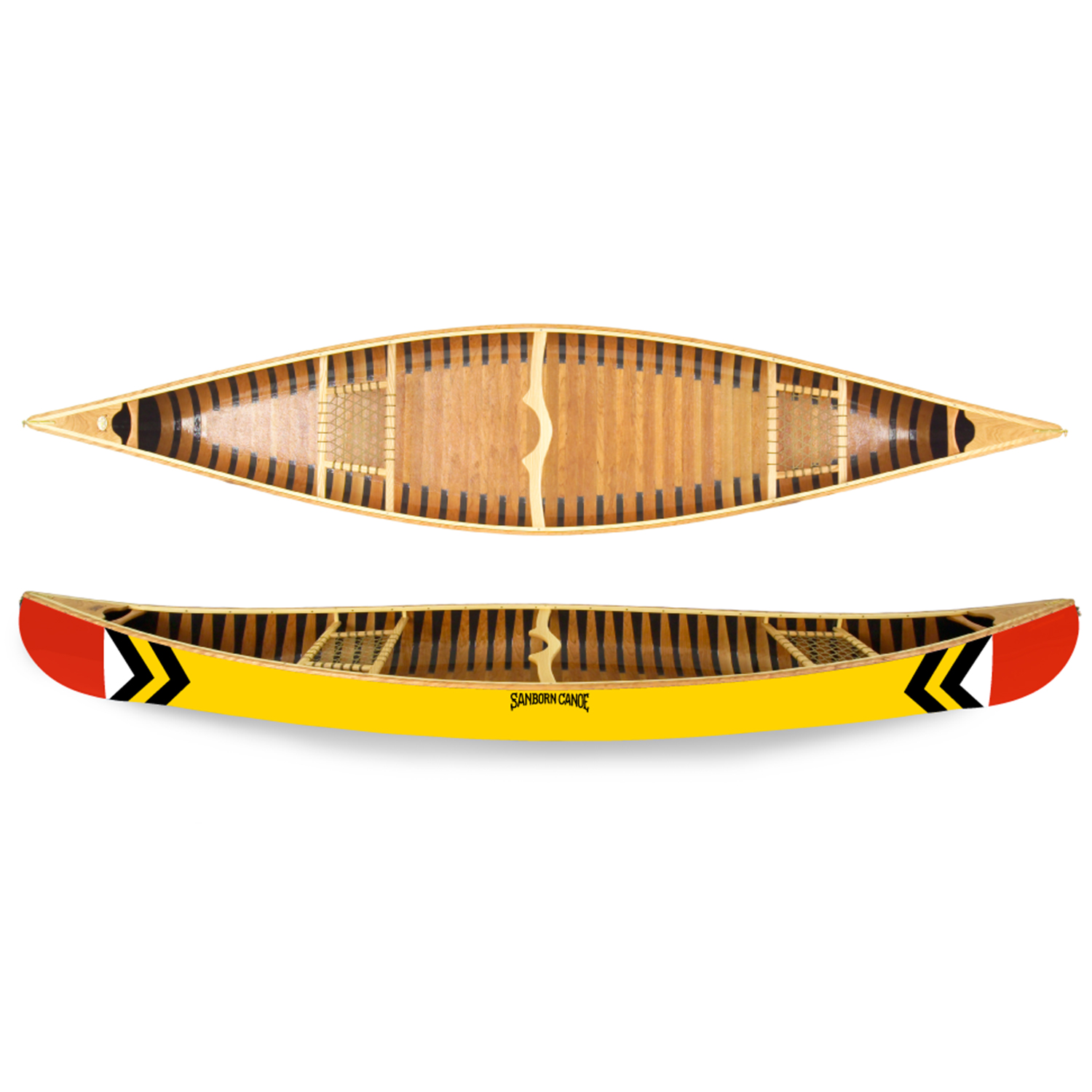 sanborn canoe co. tennessean canoe - 14.5' huckberry